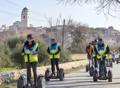 Passeig en segway pel poble