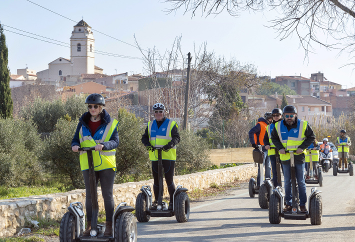 Passeig en segway pel poble