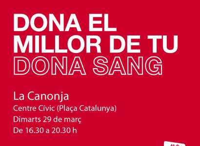 Dona el millor de tu: dona sang