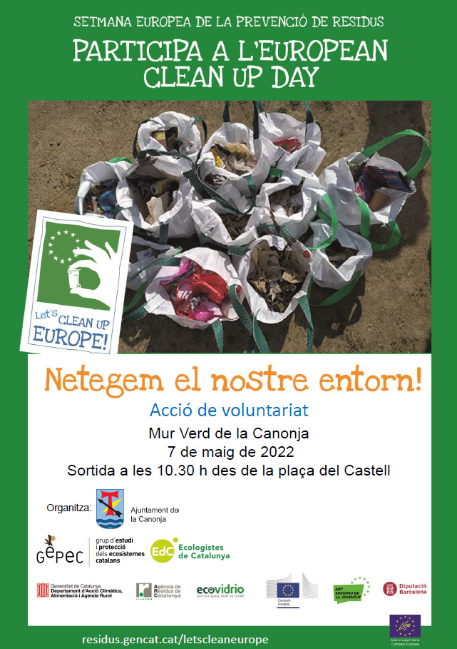 Let’s Clean Up Europe: Netegem el nostre entorn!