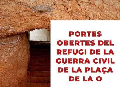 Portes obertes del Refugi de la Guerra Civil de la plaça de la O