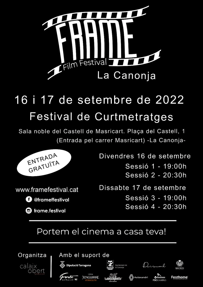 Festival Itinerant de Curtmetratges – FRAME FILM FESTIVAL