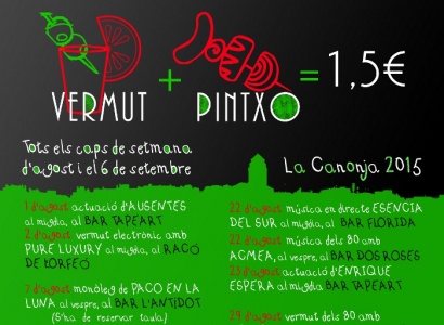 Vermut i pintxo dels 80 amb ACMEA