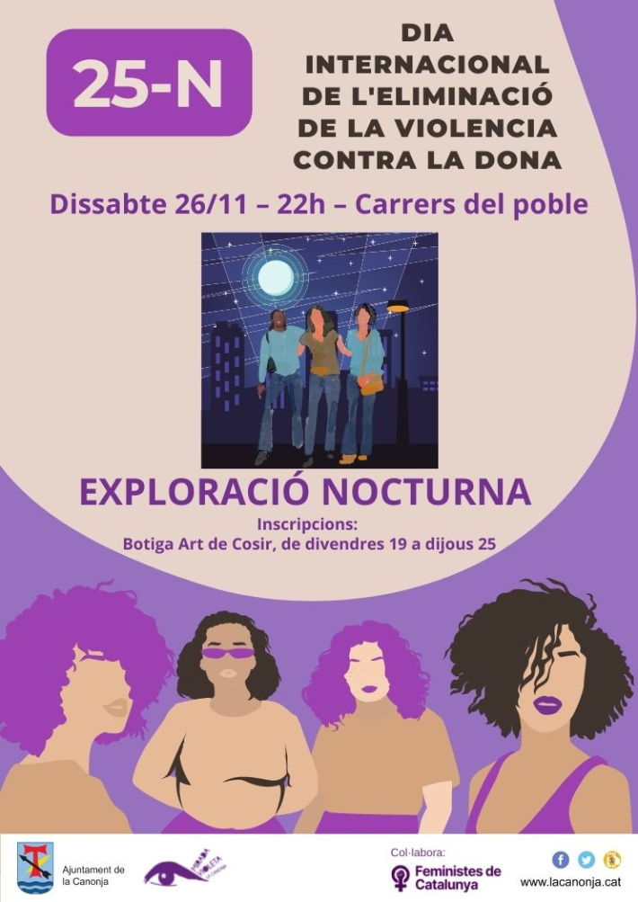 Activitat 25-N:  Exploració nocturna