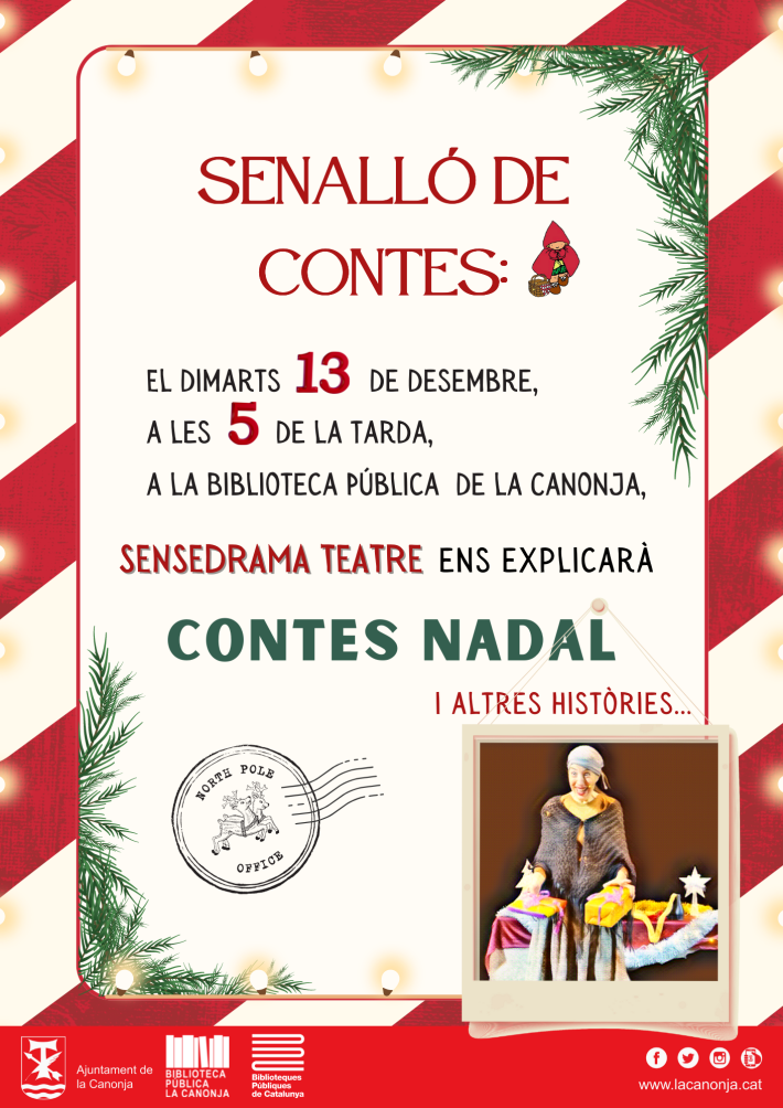 Senalló de Contes: "Contes de Nadal" amb Sensedrama Teatre