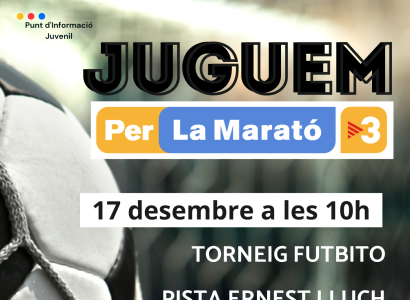 JUGUEM PER LA MARATÓ - Torneig de futbito