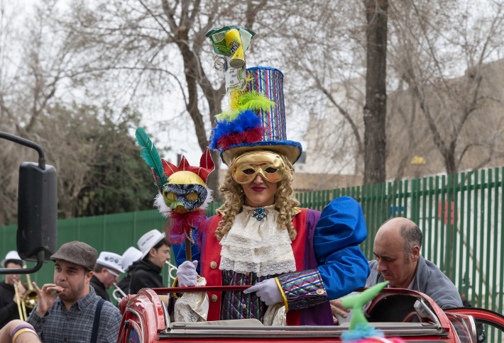 Visita de SM. Carnestoltes a l’escola