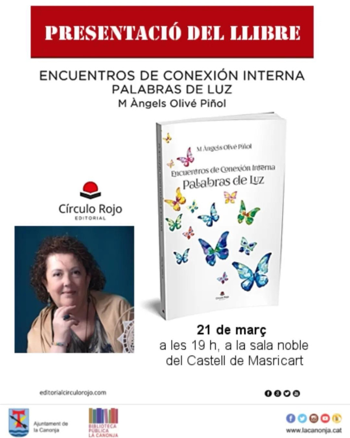 Presentació del llibre “ENCUENTROS DE CONEXIÓN INTERNA” PALABRAS DE LUZ