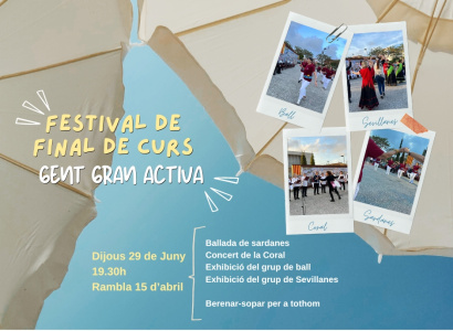 Festival de Fi de Curs de la Gent Gran Activa