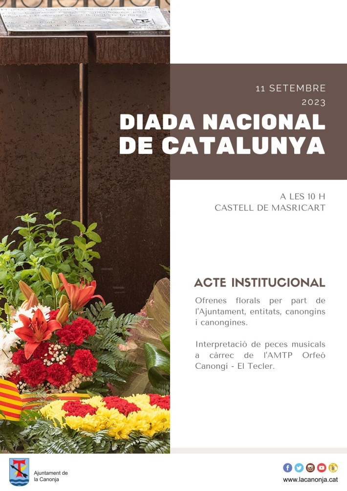 Acte institucional Diada Nacional de Catalunya