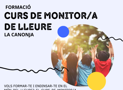 Inscripcions Curs de Monitor/a de Lleure