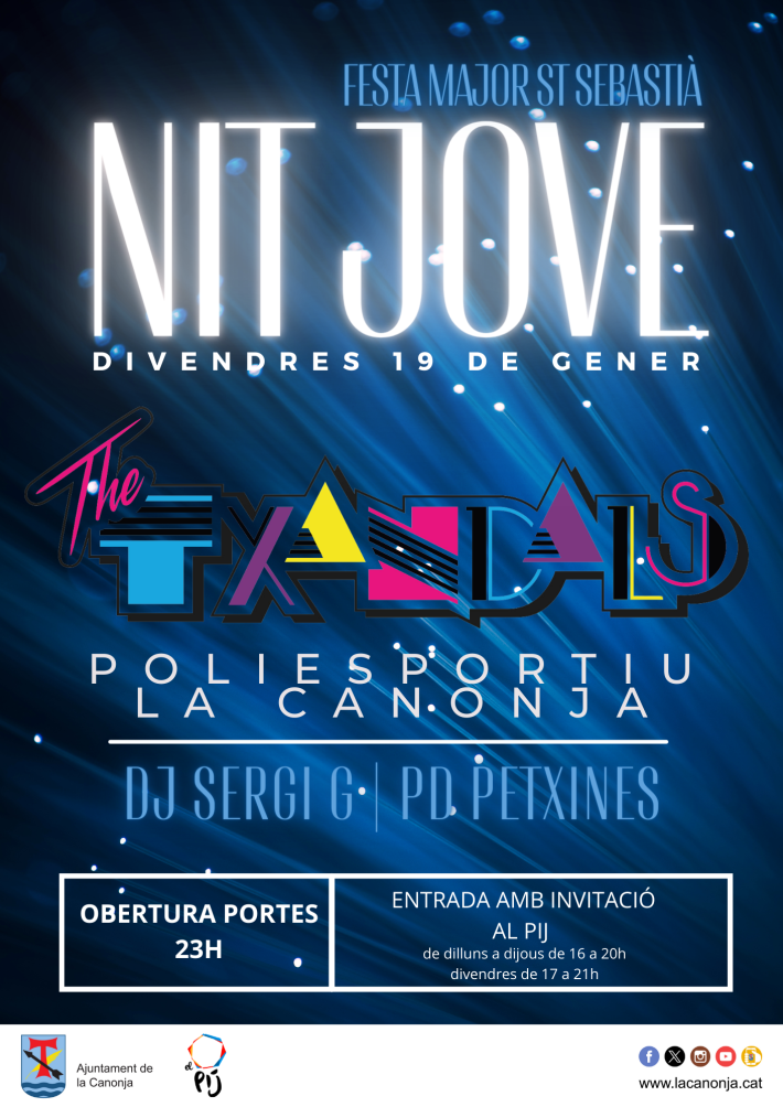 FMH: Nit Jove amb The Xandals + DJ Sergi G + PD Petxines