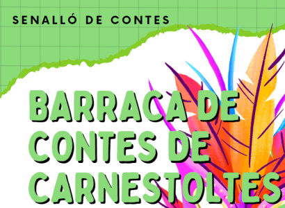 Barraca de Contes de Carnestoltes amb Elena Codó