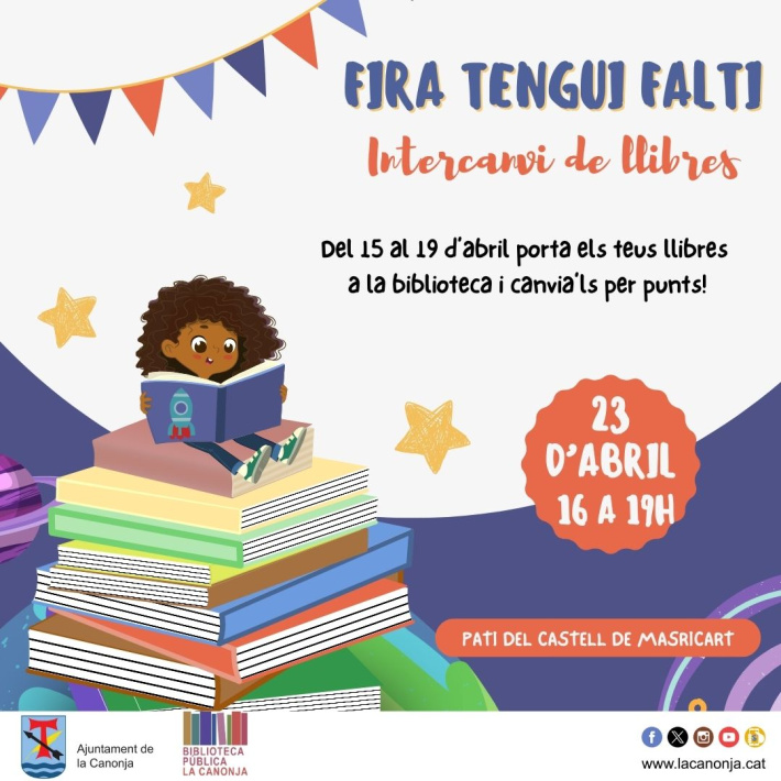 Fira d'Intercanvi de Llibres Tengui-Falti