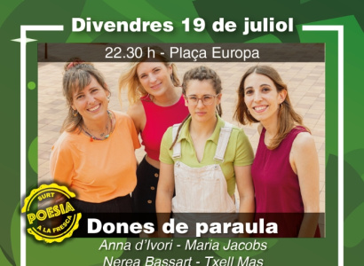 SURT A LA FRESCA: Dones de paraula