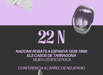 Xerrada: Nadons robats a Espanya 1938-1996