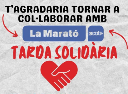 Tarda Solidària amb la Marató de TV3