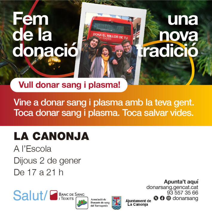 Donació de sang i plasma