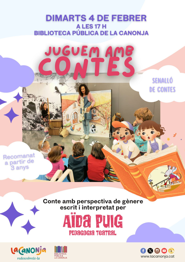 Senalló de Contes: "Juguem amb contes" amb Aïda Puig