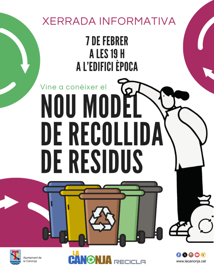 Xerrada informativa sobre el nou model de recollida de residus