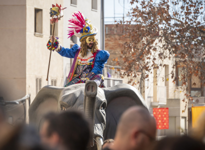 Arribada de Sa Majestat Carnestoltes