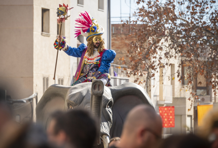 Arribada de Sa Majestat Carnestoltes