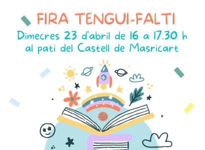 Fira d'intercanvi de llibres Tengui-Falti