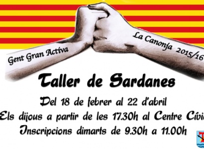 Taller de sardanes. Gent Gran Activa