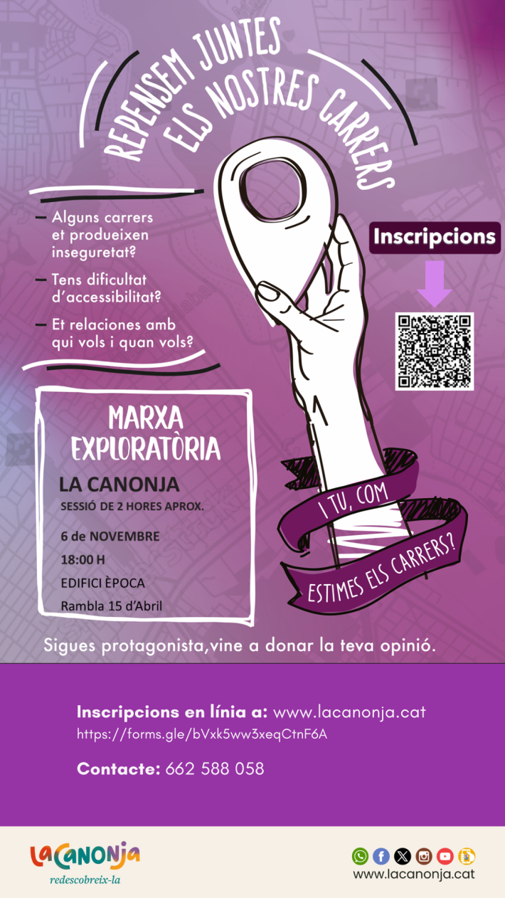 Marxa exploratòria: repensem juntes els nostres carrers