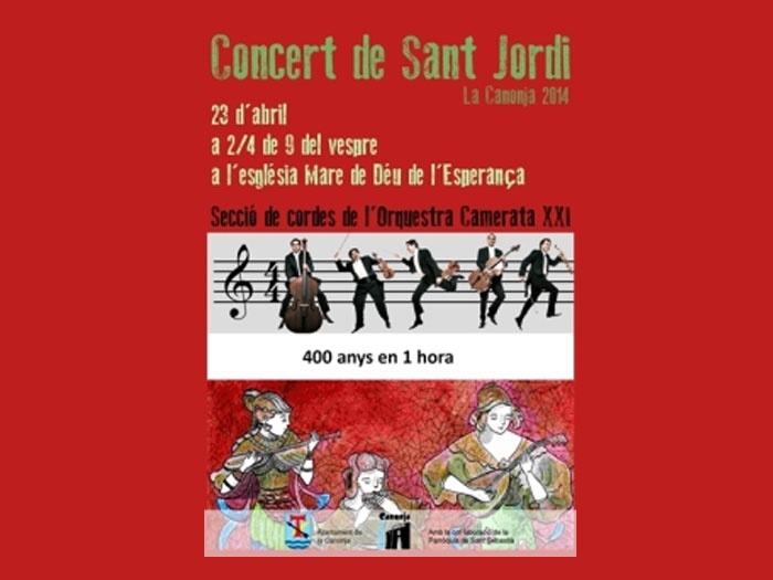 Actes de Sant Jordi a la Canonja