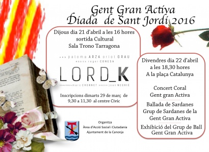 Sant Jordi de la Gent Gran Activa