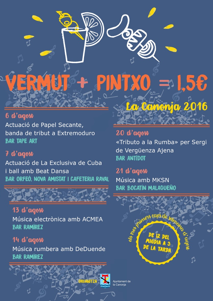 Segon cap de setmana del Vermut i Pintxo!