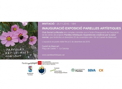 Exposició: "Parelles artístiques: Experiències creatives per la salut mental"