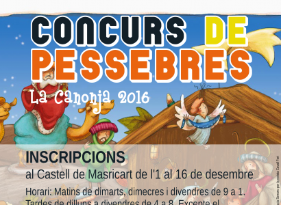 Inscripcions pel Concurs de Pessebres 2016