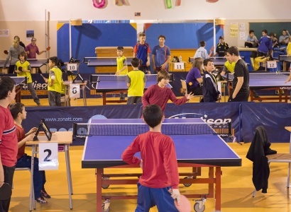 Festa Major d'hivern: XI Torneig escolar de Tennis Taula Sant Sebastià