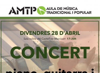 Concert: Piano, guitarra i clarinet