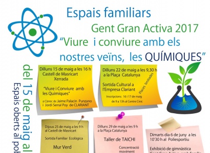 Espais familiars: Exhibició de gimnàstica de la Gent Gran Activa