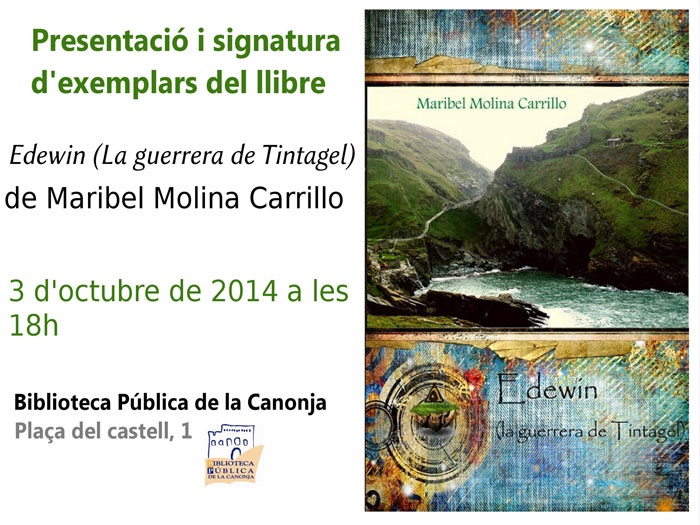 Presentació del llibre "Edewin (La guerrera de Tintagel)"