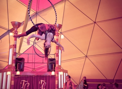 Taller de circ i trapezi per a nens i nenes