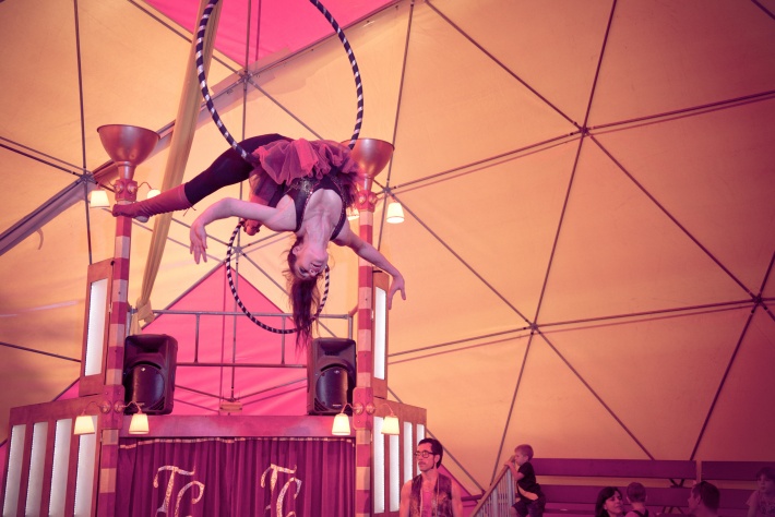 Taller de circ i trapezi per a nens i nenes