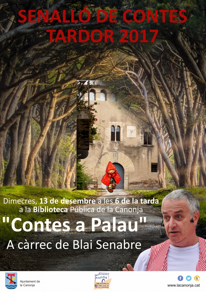 Senalló de contes. "Contes a Palau"