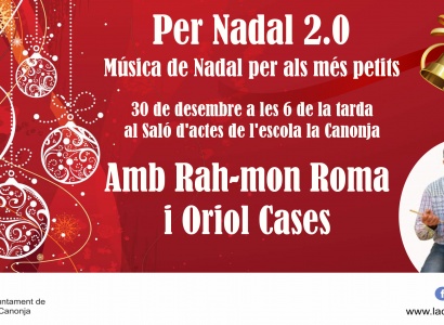 Per Nadal 2.0. Música de Nadal per als més petits.