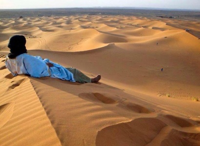 Inauguració de l'exposició fotogràfica sobre el Sahara