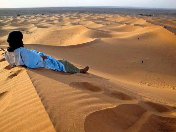 Inauguració de l'exposició fotogràfica sobre el Sahara