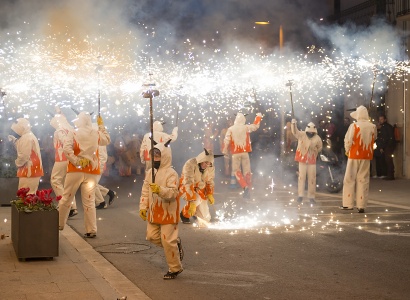 Correfocs infantil dels Diables de la Canonja