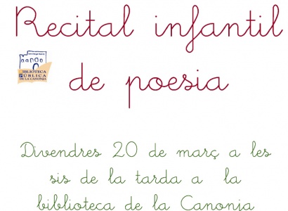 Recital Infantil de Poesia