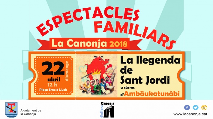 Espectacle familiar: La llegenda de Sant Jordi