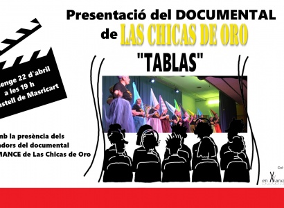 Presentació del documental sobre Las Chicas de Oro "Tablas"