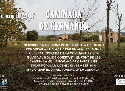 Caminada de germanor a Constantí