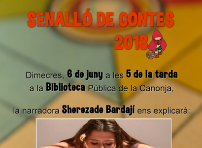 Senalló de Contes: "Atzar... Contes per volar!" amb Sherezade Bardají